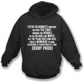 Steve Bloomer's Watchin' (Derby County) Kids Hooded Sweatshirt