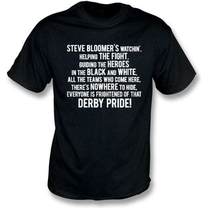 Steve Bloomer's Watchin' (Derby County) Kids T-Shirt