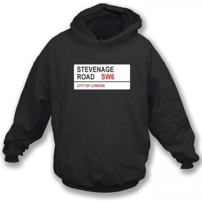 Stevenage Road SW6 Hooded Sweatshirt (Fulham)