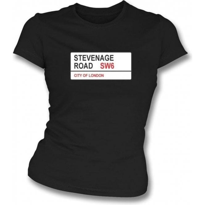 Stevenage Road SW6 Women's Slimfit T-Shirt (Fulham)