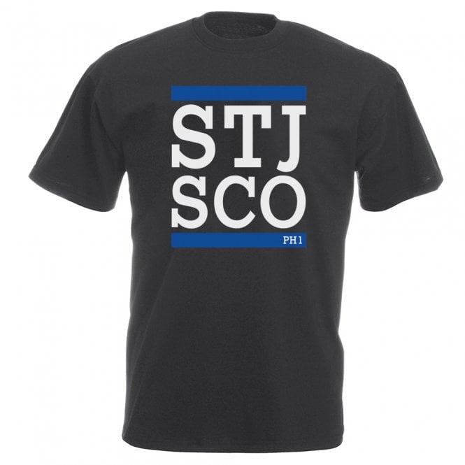 STJ SCO (St Johnstone Influenced) Vintage Wash T-Shirt