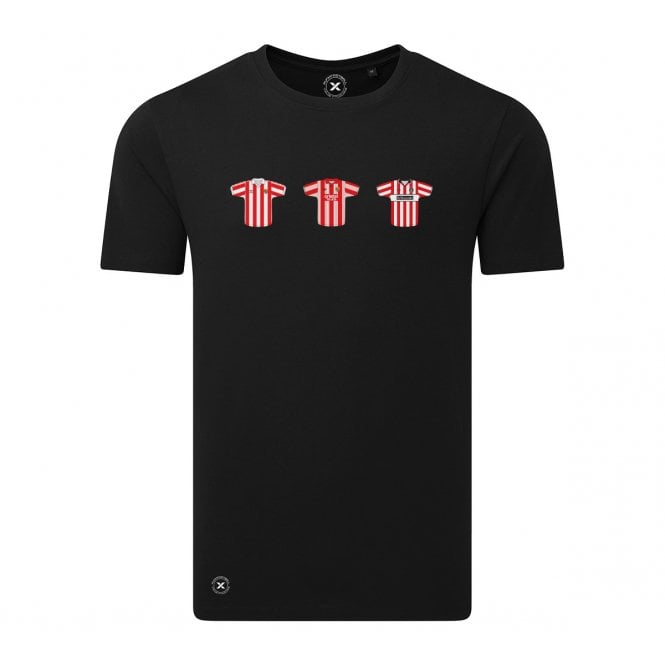 Stoke City Retro Football Kits (True Colours Collab) Organic T-Shirt