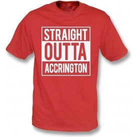 Straight Outta Accrington Kids T-Shirt