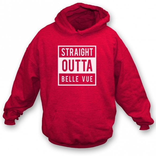 Straight Outta Belle Vue (Doncaster) Kids Hooded Sweatshirt