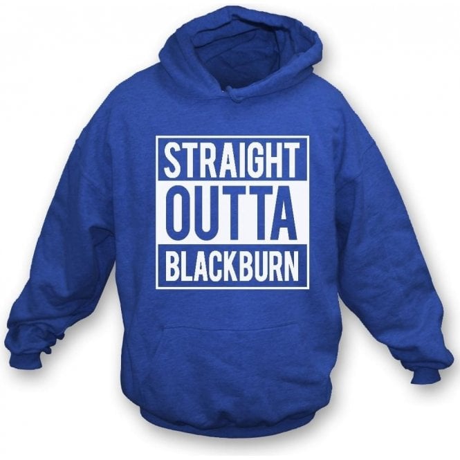 Straight Outta Blackburn Kids Hooded Sweatshirt