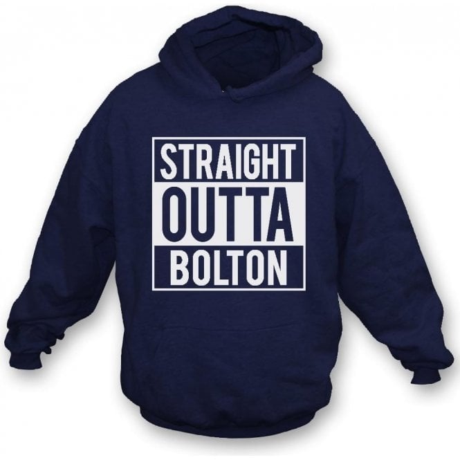 Straight Outta Bolton Kids Hooded Sweatshirt