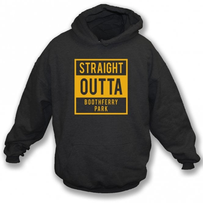 Straight Outta Boothferry Park (Hull City) Kids Hooded Sweatshirt