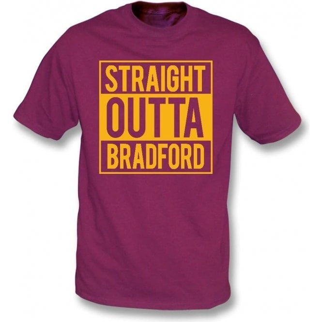 Straight Outta Bradford Kids T-Shirt