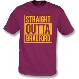 Straight Outta Bradford Kids T-Shirt