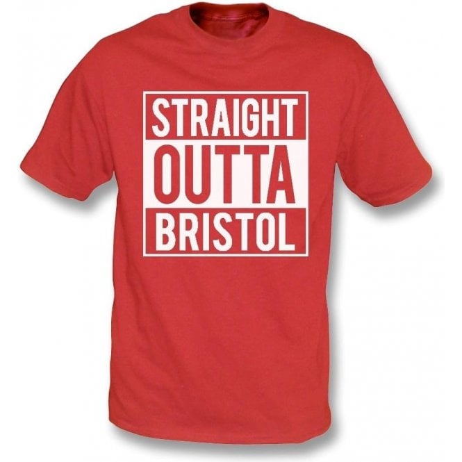 Straight Outta Bristol (City) Kids T-Shirt