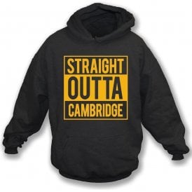 Straight Outta Cambridge Kids Hooded Sweatshirt