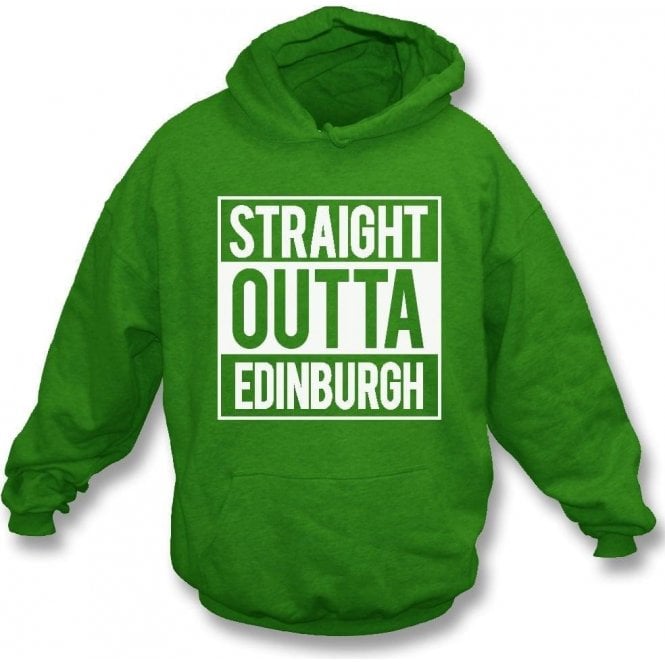 Straight Outta Edinburgh (Hibernian) Kids Hooded Sweatshirt