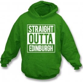Straight Outta Edinburgh (Hibernian) Kids Hooded Sweatshirt