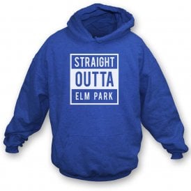 Straight Outta Elm Park (Reading) Hooded Sweatshirt