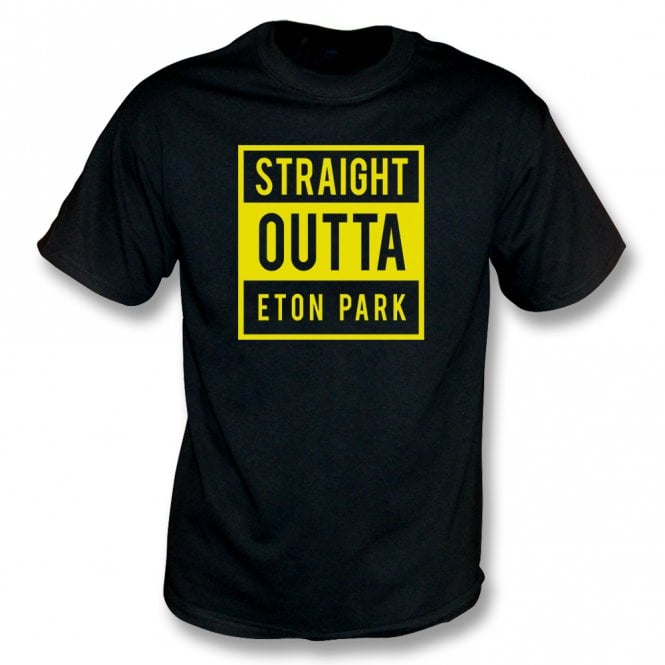 Straight Outta Eton Park (Burton) Kids T-Shirt