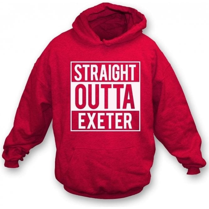 Straight Outta Exeter Kids Hooded Sweatshirt