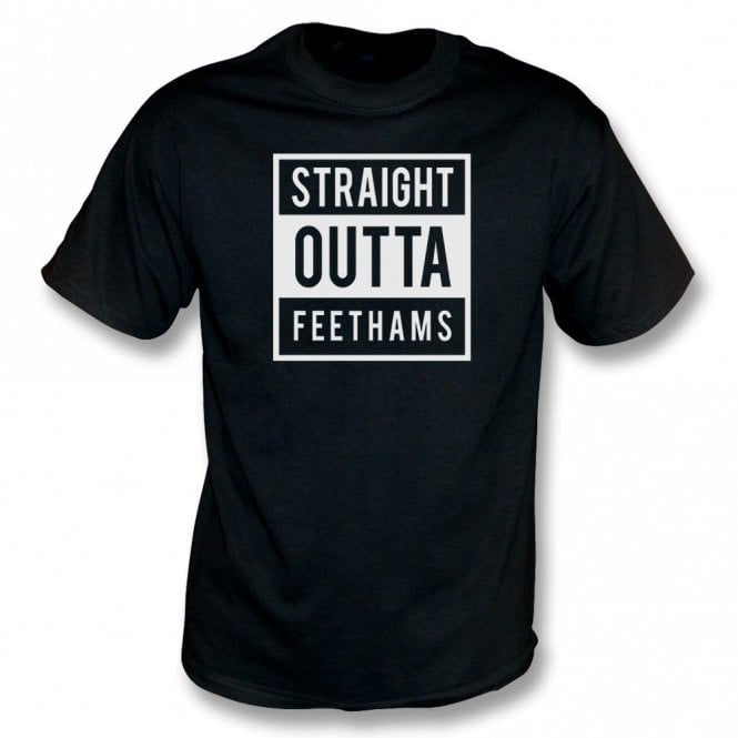 Straight Outta Feethams (Darlington) Kids T-Shirt