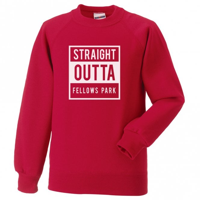 Straight Outta Fellows Park (Walsall) Kids Sweatshirt