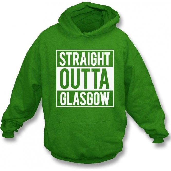 Straight Outta Glasgow (Celtic) Kids Hooded Sweatshirt