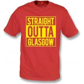Straight Outta Glasgow (Partick Thistle) T-Shirt