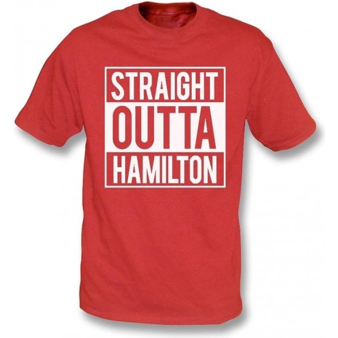 Straight Outta Hamilton Kids T-Shirt