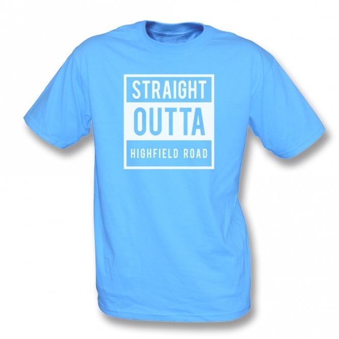 Straight Outta Highfield Road (Coventry City) Kids T-Shirt