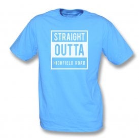 Straight Outta Highfield Road (Coventry City) Kids T-Shirt