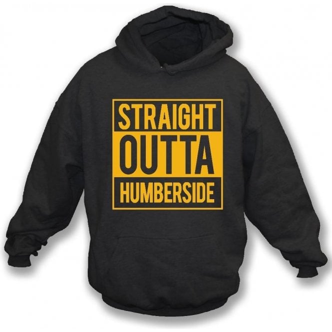 Straight Outta Humberside (Hull City) Kids Hooded Sweatshirt