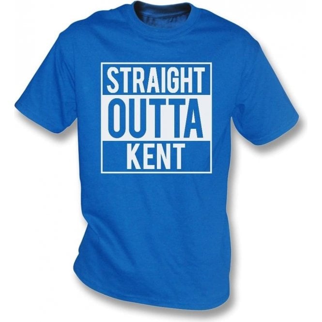 Straight Outta Kent (Gillingham) Kids T-Shirt