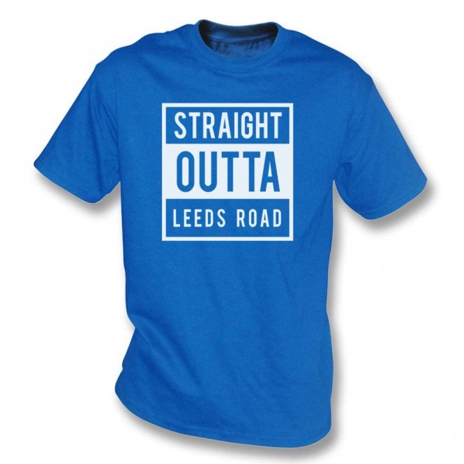 Straight Outta Leeds Road (Huddersfield) Kids T-Shirt