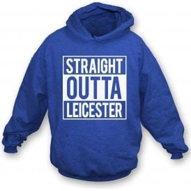 Straight Outta Leicester Kids Hooded Sweatshirt
