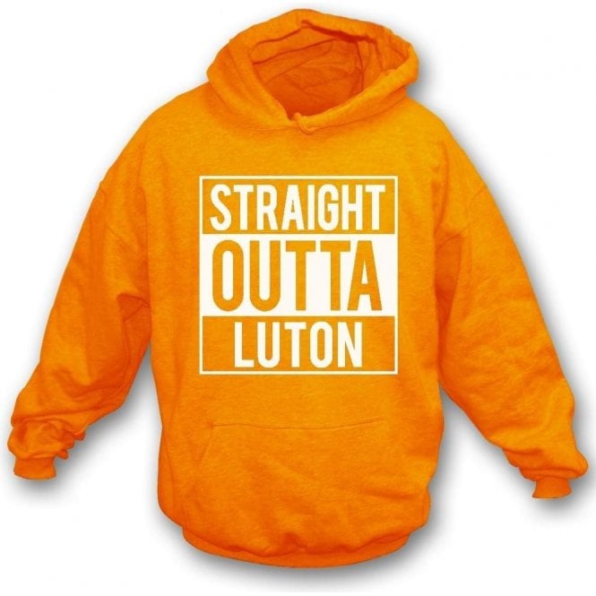 Straight Outta Luton Kids Hooded Sweatshirt