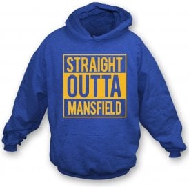 Straight Outta Mansfield Kids Hooded Sweatshirt