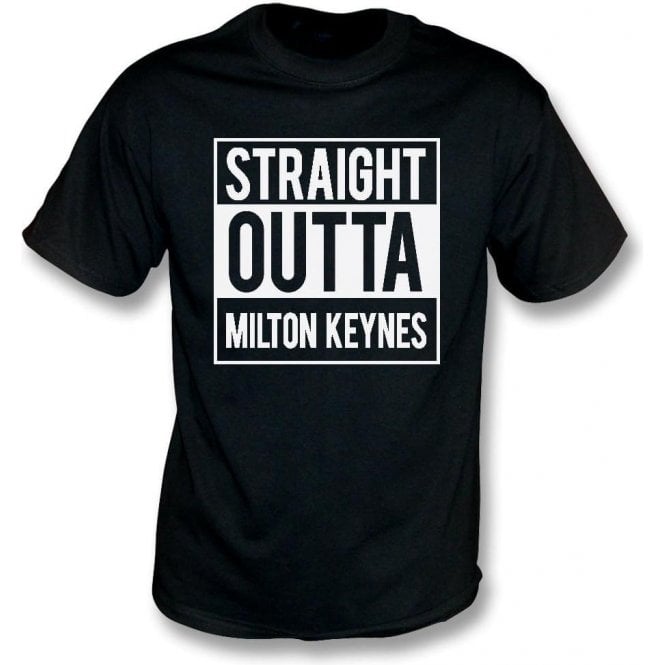 Straight Outta Milton Keynes (MK Dons) Kids T-Shirt