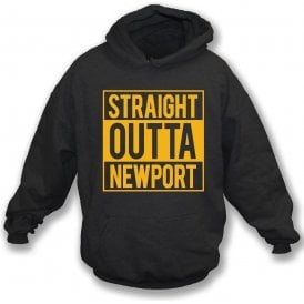 Straight Outta Newport Kids Hooded Sweatshirt