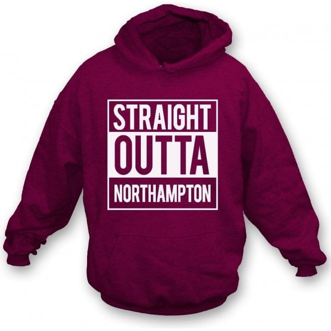 Straight Outta Northampton Kids Hooded Sweatshirt
