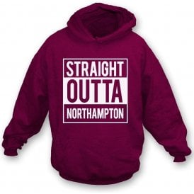 Straight Outta Northampton Kids Hooded Sweatshirt
