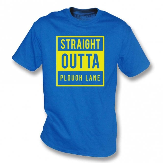 Straight Outta Plough Lane (AFC Wimbledon) Kids T-Shirt