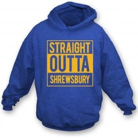 Straight Outta Shrewsbury Kids Hooded Sweatshirt