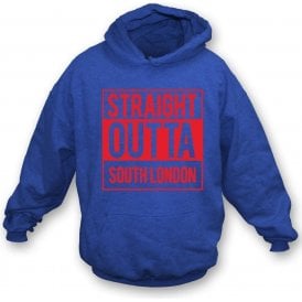 Straight Outta South London (Crystal Palace) Hooded Sweatshirt