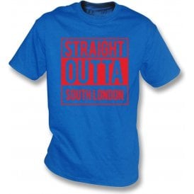 Straight Outta South London (Crystal Palace) Kids T-Shirt