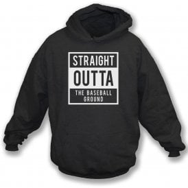 Straight Outta The Baseball Ground (Derby County) Kids Hooded Sweatshirt