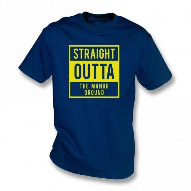 Straight Outta The Manor Ground (Oxford United) T-Shirt