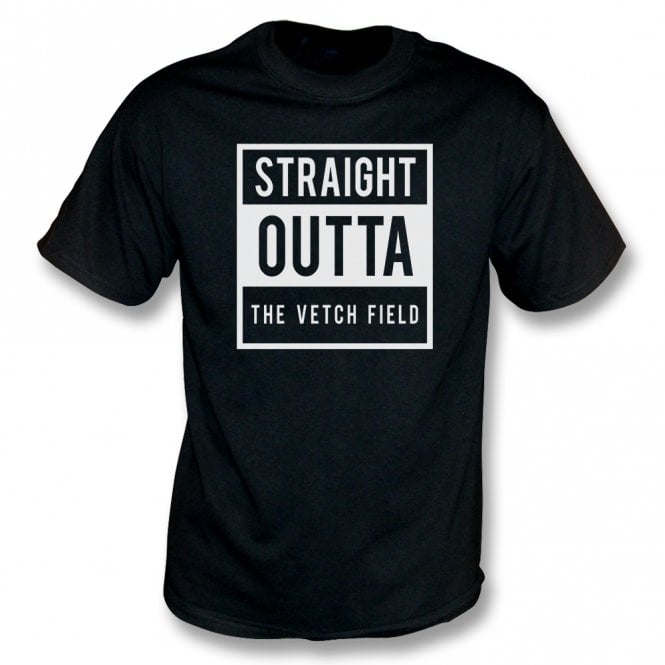Straight Outta The Vetch Field (Swansea) T-Shirt