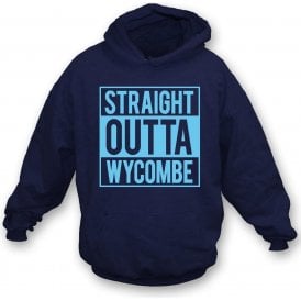 Straight Outta Wycombe Kids Hooded Sweatshirt