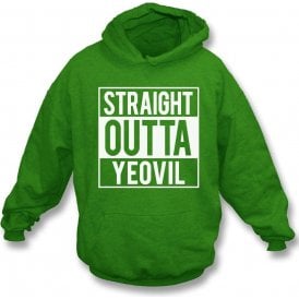 Straight Outta Yeovil Kids Hooded Sweatshirt