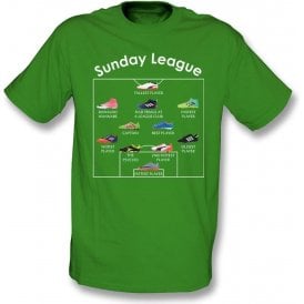 Sunday League Players (Adidas Style) Kids T-Shirt