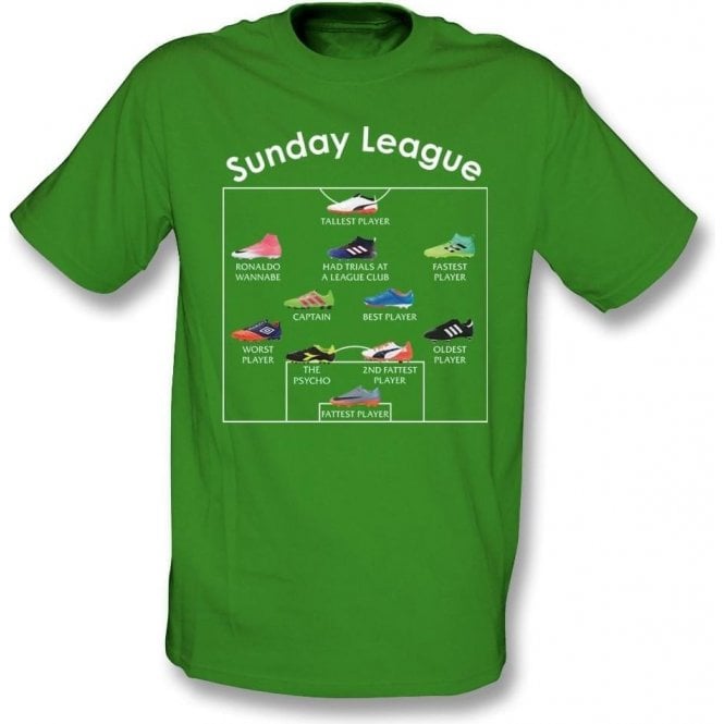 Sunday League Players (Adidas Style) T-Shirt