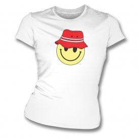 Sunderland Bucket Hat Smiley Womens Slim Fit T-Shirt