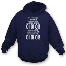 Super Heung-Min Son (Tottenham Influenced) Chant Hooded Sweatshirt